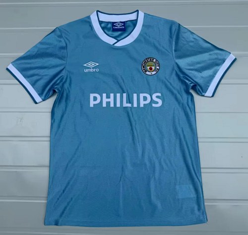 Retro Manchester City 1986/87 home Jersey S-2XL