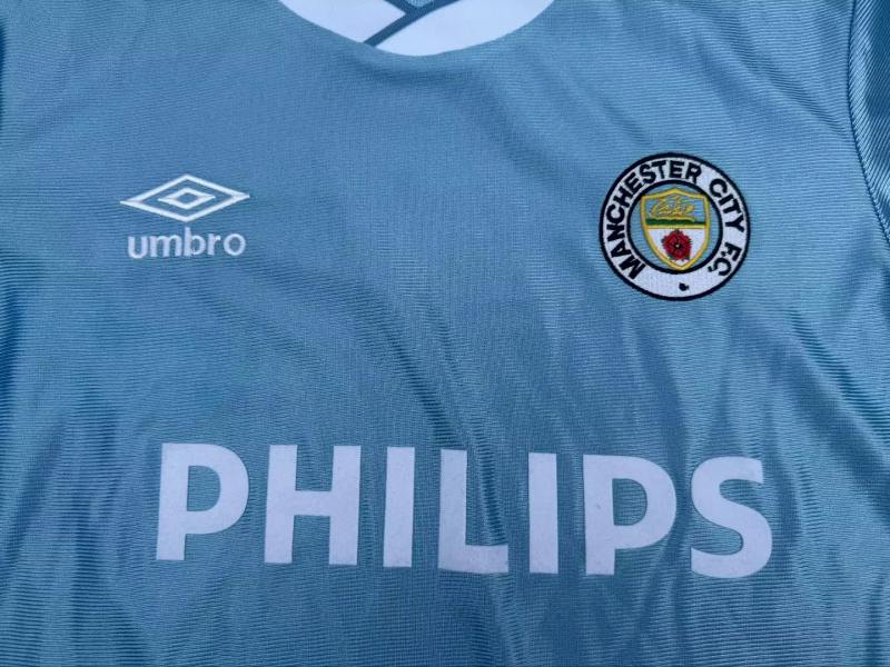 Retro Manchester City 1986/87 home Jersey S-2XL