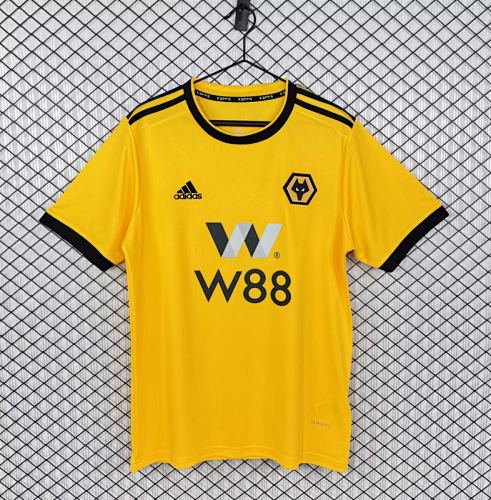 Retro Wolverhampton Wanderers 2018/19 home soccer jersey size S-2XL