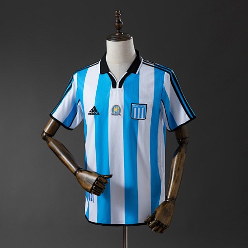 Retro 2000/01 Racing Club de Avellaneda Away soccer jersey size S-2XL