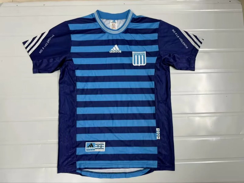 Retro 99-00 Racing Club de Avellaneda Away soccer jersey size S-2XL