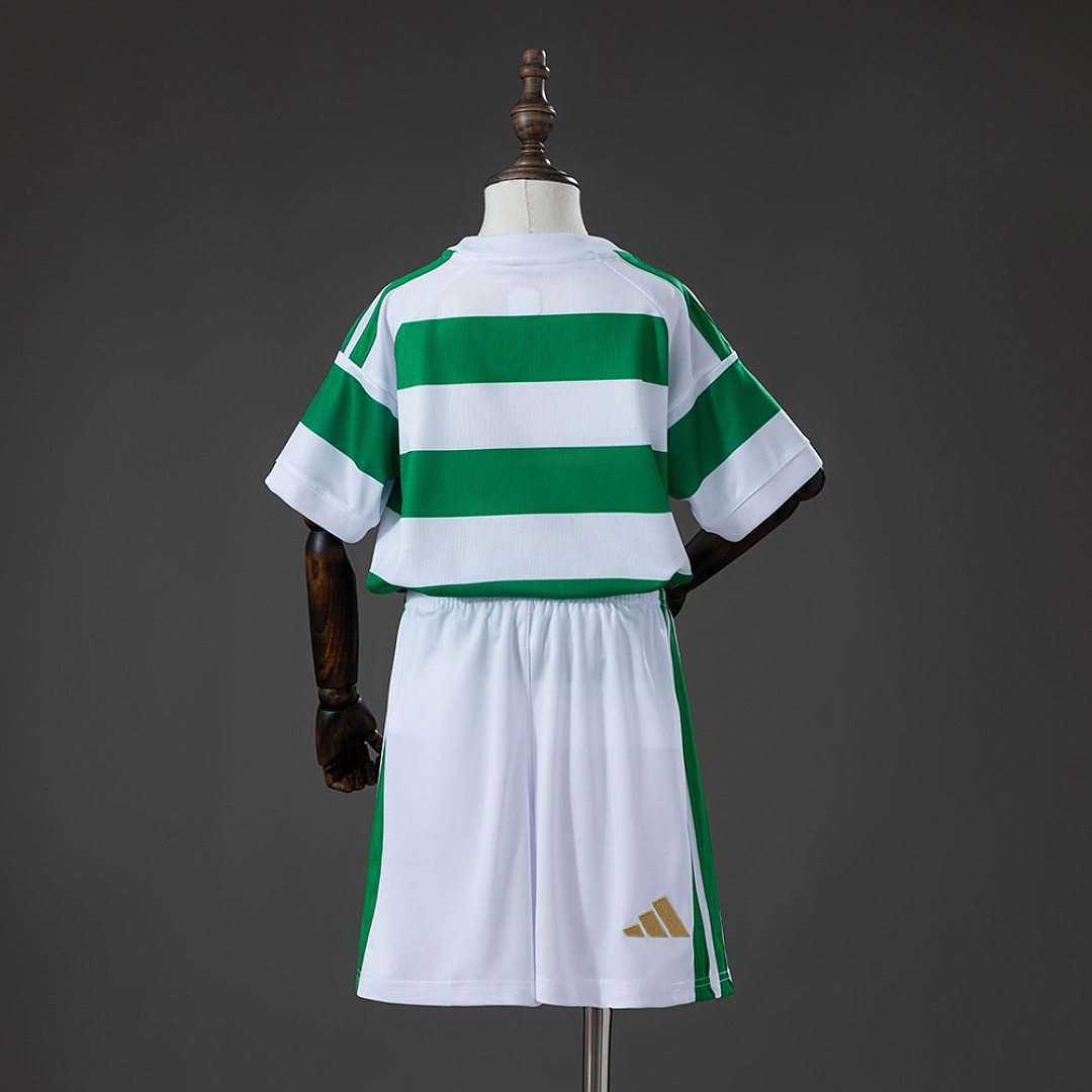 2026/27 Celtic Home Kids Kit Soccer Jersey 16-28