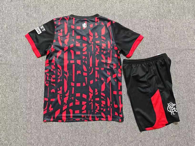 2026/27 Rangers Third Away Kids Kit Soccer Jersey Size 16-28