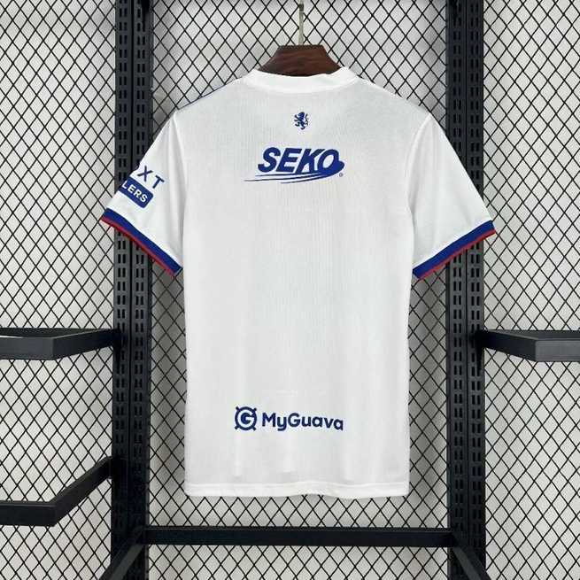 25-26 Rangers Away White Jersey S-XXL