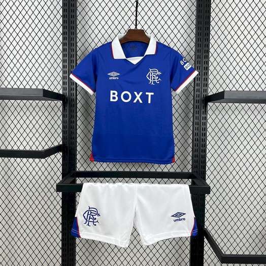 25-26 Rangers Home Kids Kit