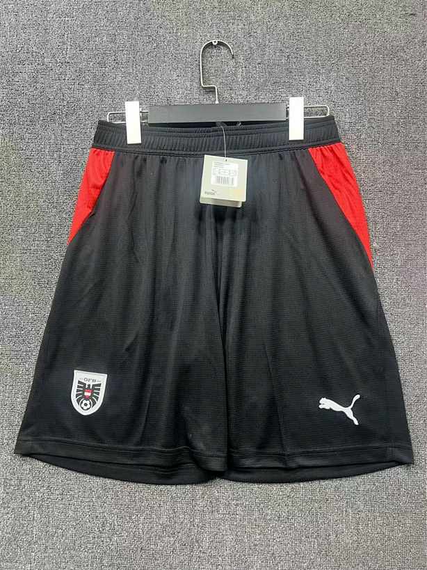 2026 Austria home shorts size S-2XL