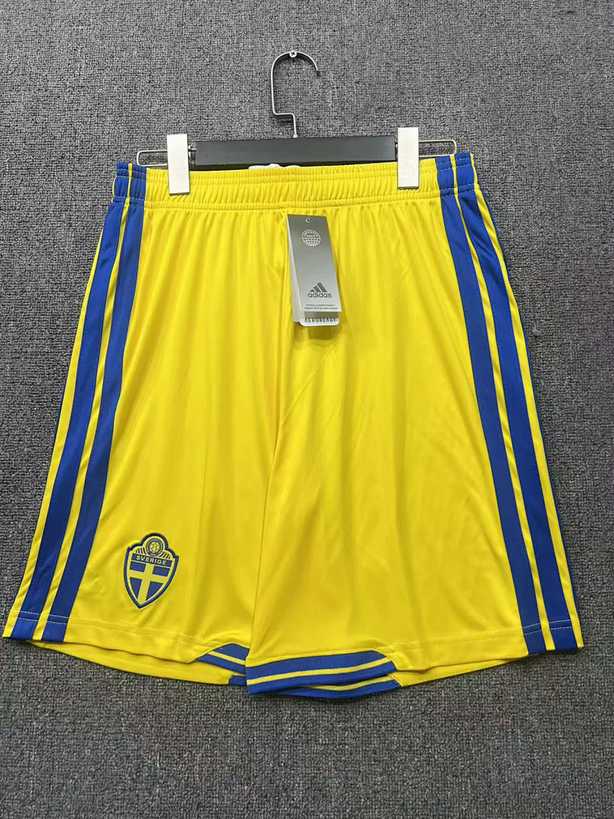 2026 Sweden home shorts size S-2XL