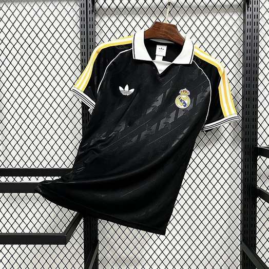 R MAD 2026/27 Retro Model Black POLO S-XXL