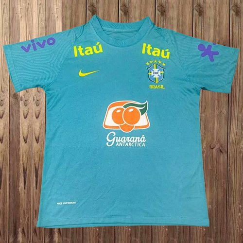 19/20 Brazil blue training jersey