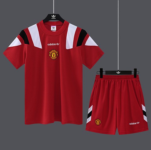 2026/27 Manchester United Red Retro Model Training Suit S-2XL