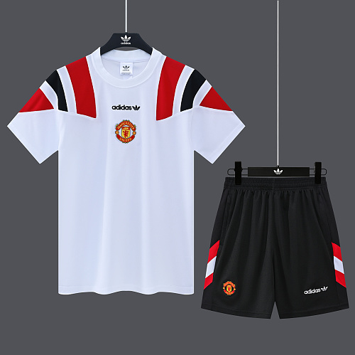 2026/27 Manchester United White Retro Model Training Suit S-2XL