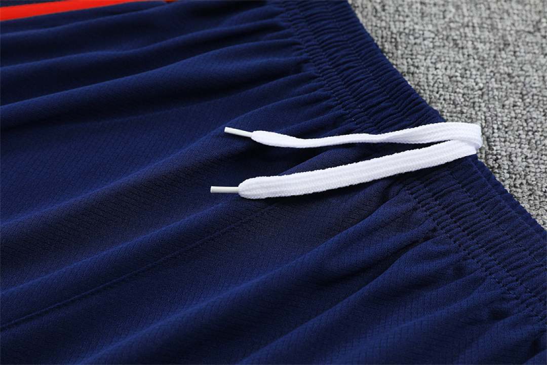 2026 Spain Two-Star Dark Blue Training Suit S-2XL
