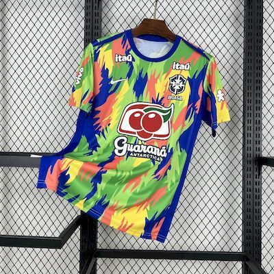 25-26 Brazil Pre-match training Jersey