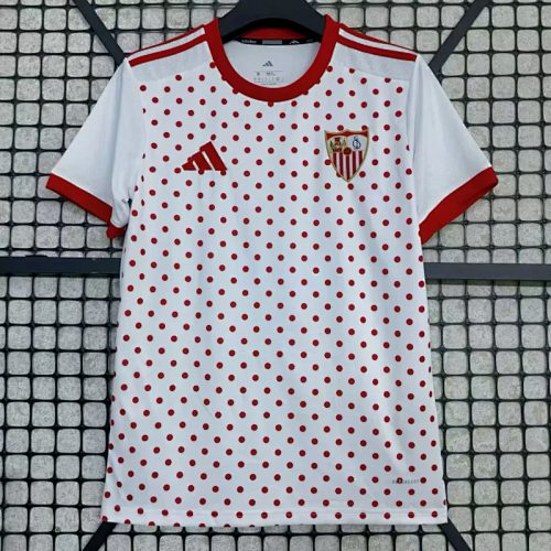 25-26 Sevilla White Training Jersey