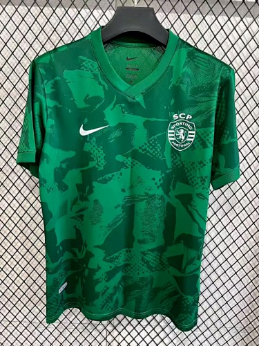 25-26 Sporting Lisbon Green Training Jersey