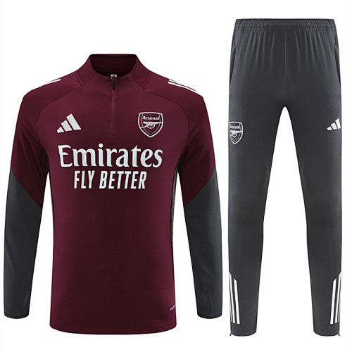 Arsenal 2025/26 Red Half zipper training clothes