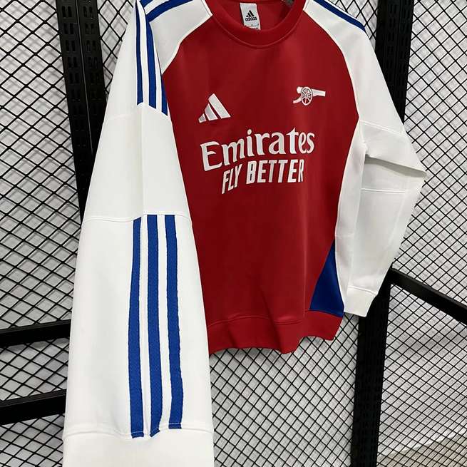Arsenal 2025/26 Red Sweater S-2XL