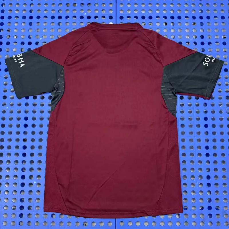 Arsenal 2025-26 wine training jersey size S-2XL