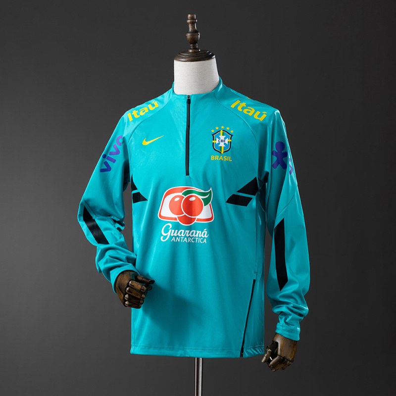 Brazil 2022/23 Lake Blue-Training Sweatshirt S-XXL