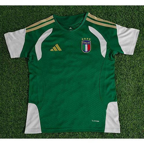 Italy 2025/26 Green Training soccer jersey