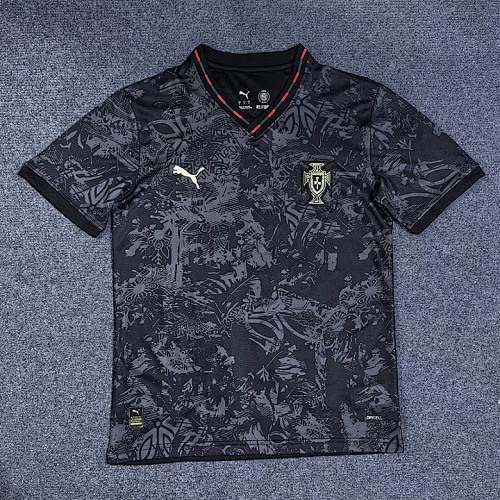 Portugal 2025/26 Black Training Shirt