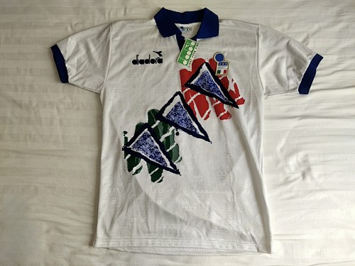 Retro 94 Italy white training jersey size S-2XL