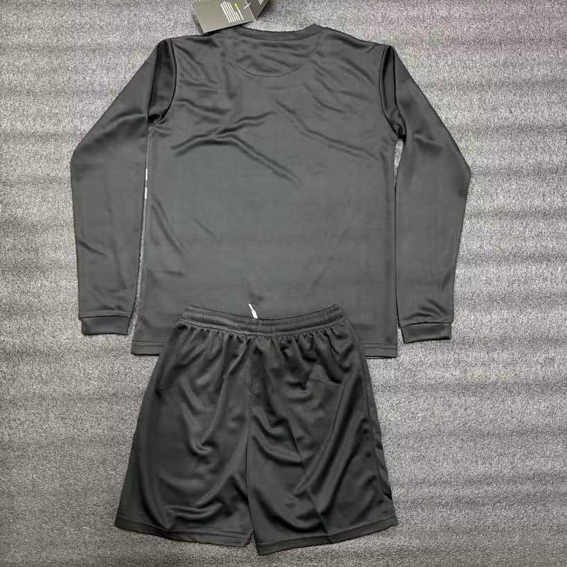 2012 Portugal Retro Third Away Long Sleeve Kids Kit Soccer Jersey Size 16-28