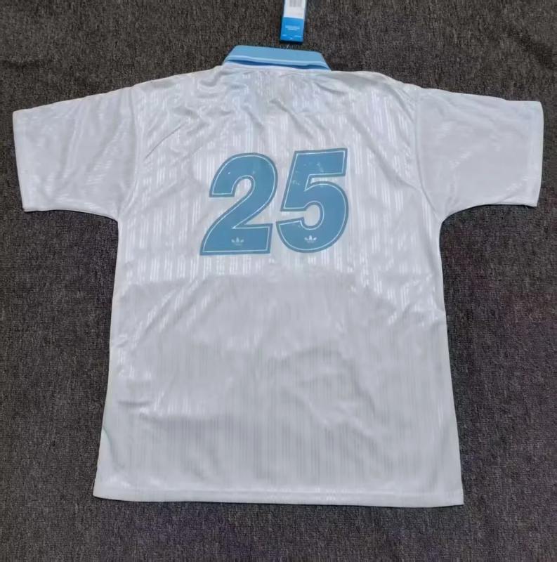 2025/26 AD x Oasis Tour Jacquard white with light blue font 25 Jersey