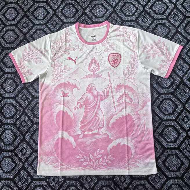 2025 Israel Pink and white Satan edition