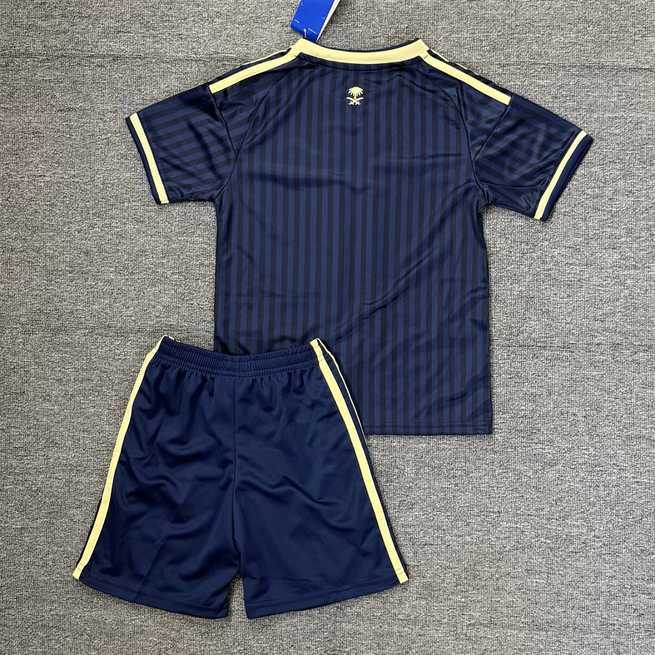 2026/27 Al Nassr Ronaldo Away Kids Kit Soccer Jersey 16-28