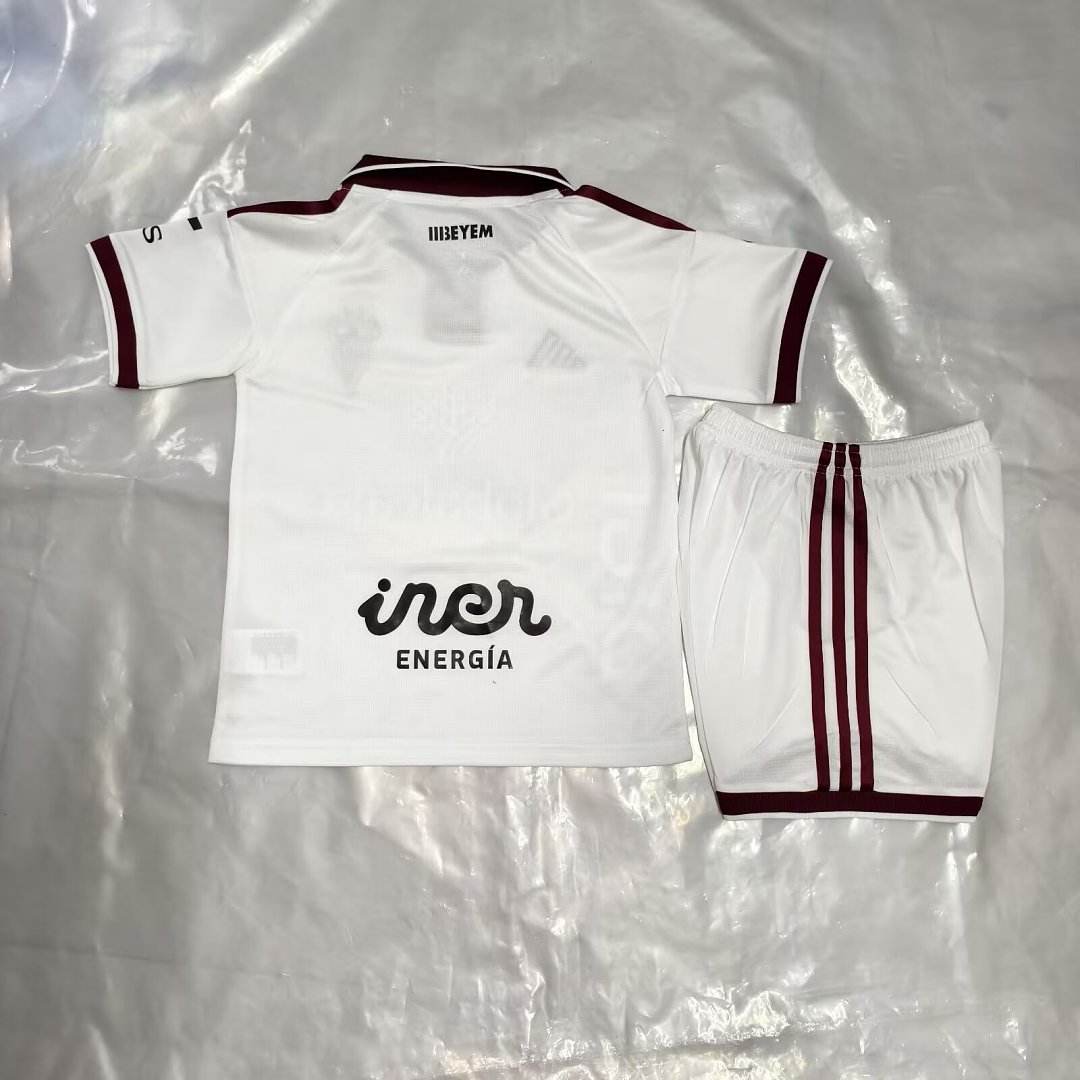 2026/27 Albacete Home Kids Kit Soccer Jersey Size 16-28