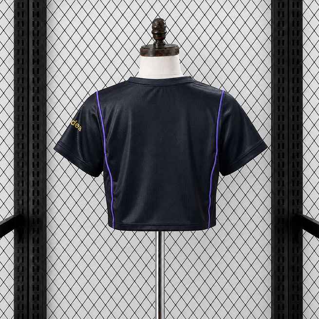 2026/27 Barcelona Away Women's Crop Top Soccer Jersey S-2XL
