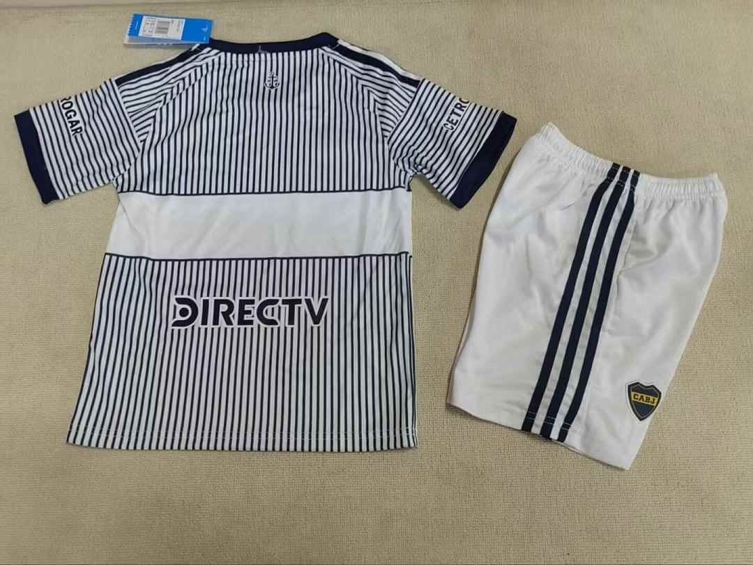 2026/27 Boca Juniors Away Kids Kit Soccer Jersey Size 16-28