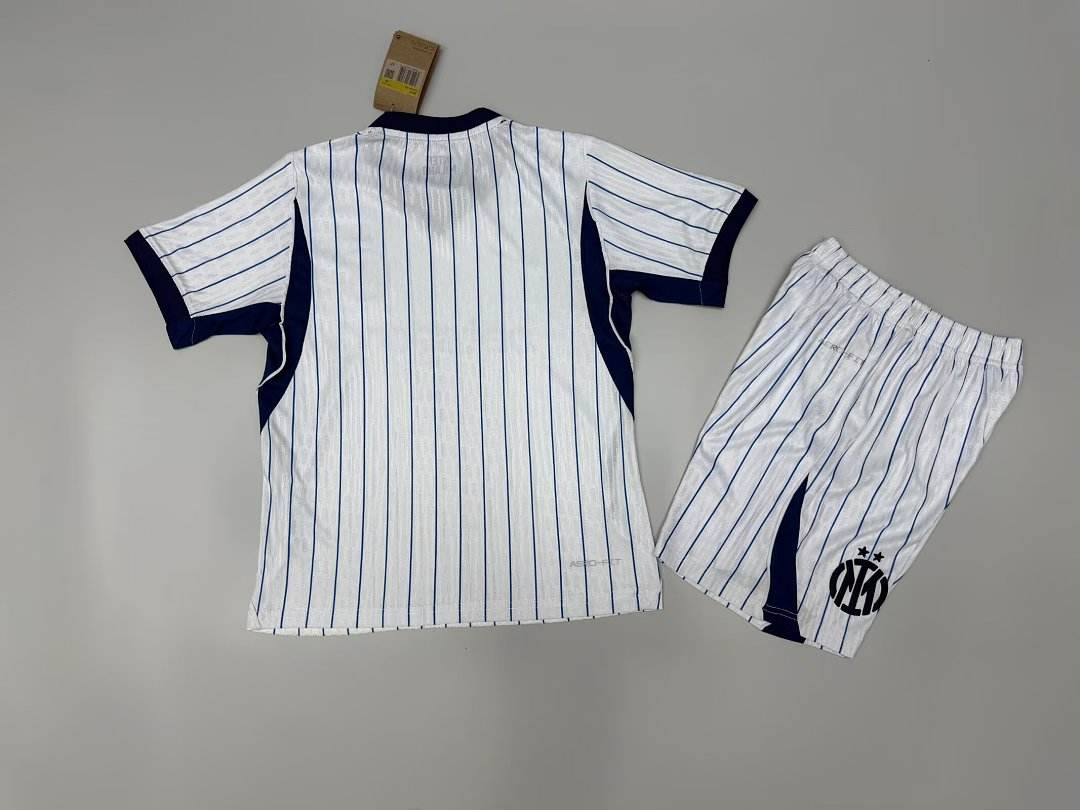 2026/27 Inter Milan Away Player Version Kids Kit Soccer Jersey 16-28