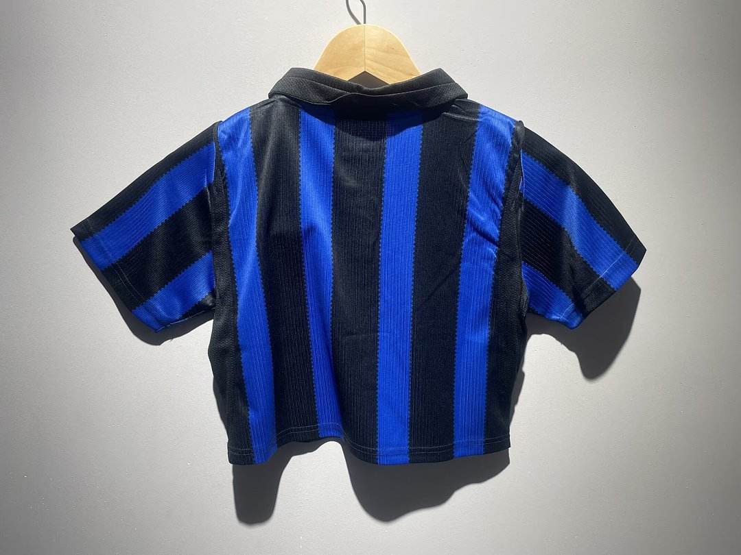 2026/27 Inter Milan Home Women's Crop Top Soccer Jersey S-2XL