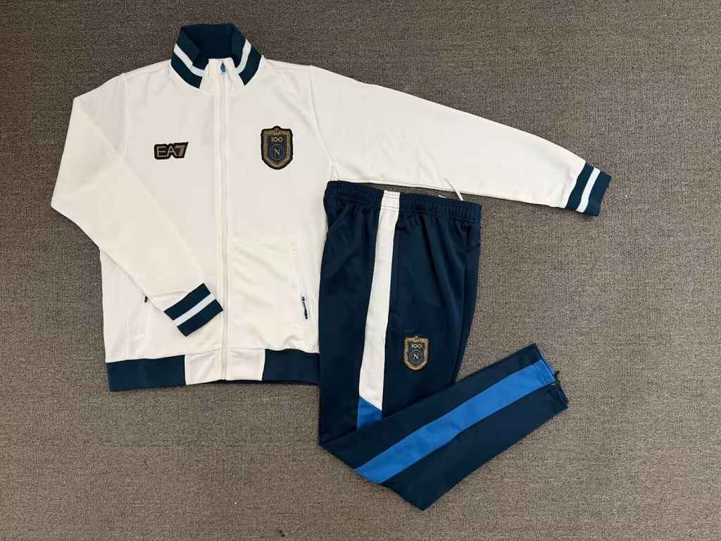 2026/27 Napoli White Jacket Suit S-XXL