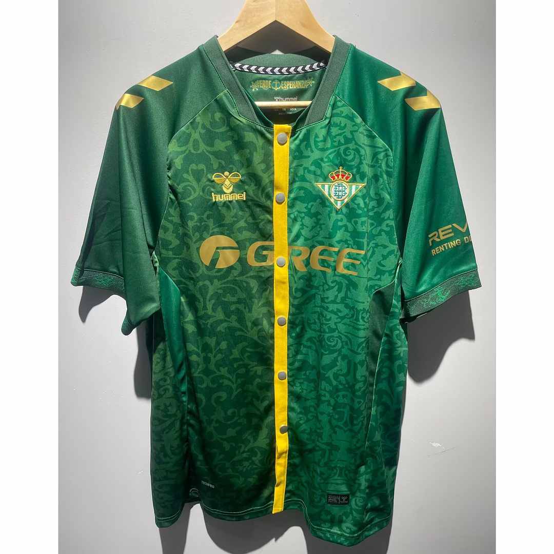 2026/27 Real Betis Away Button-Fastening Version Soccer Jersey S-2XL