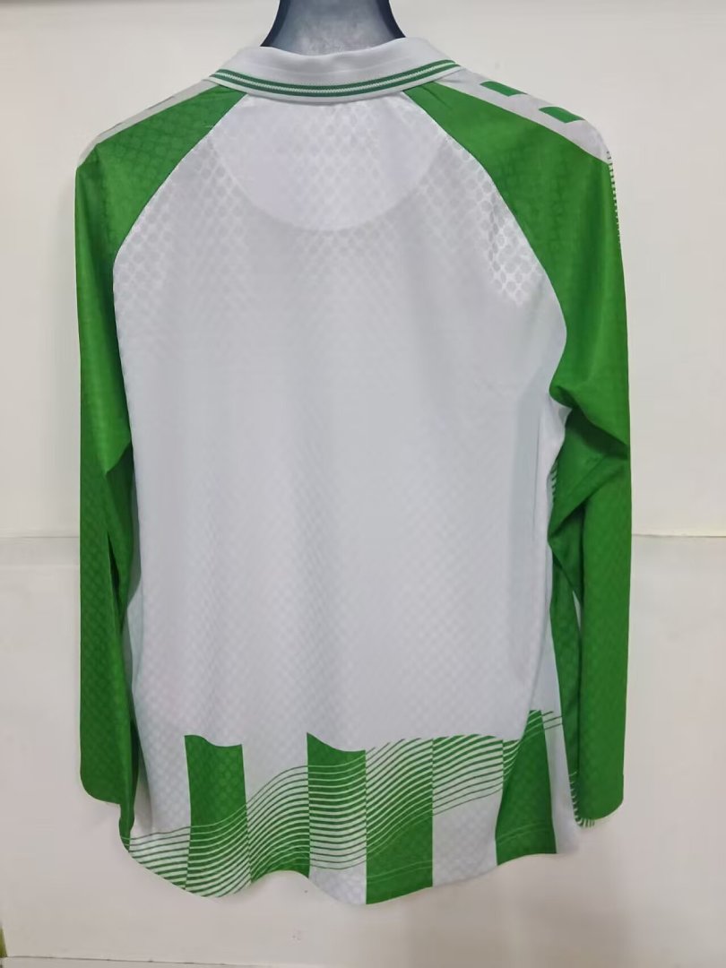 2026/27 Real Betis Home Long Sleeve Soccer Jersey S-4XL
