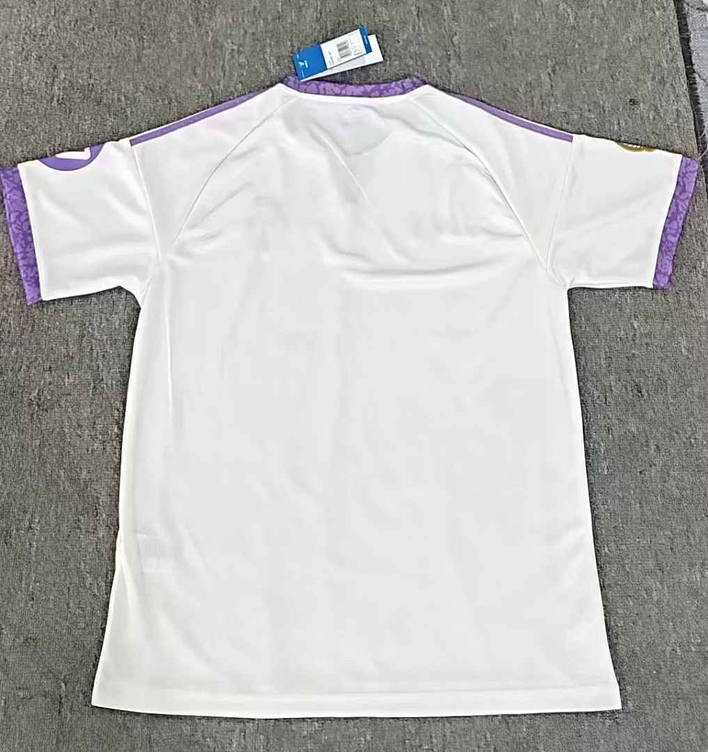 2026/27 Real Madrid 125th Anniversary White Purple Soccer Jersey S-4XL
