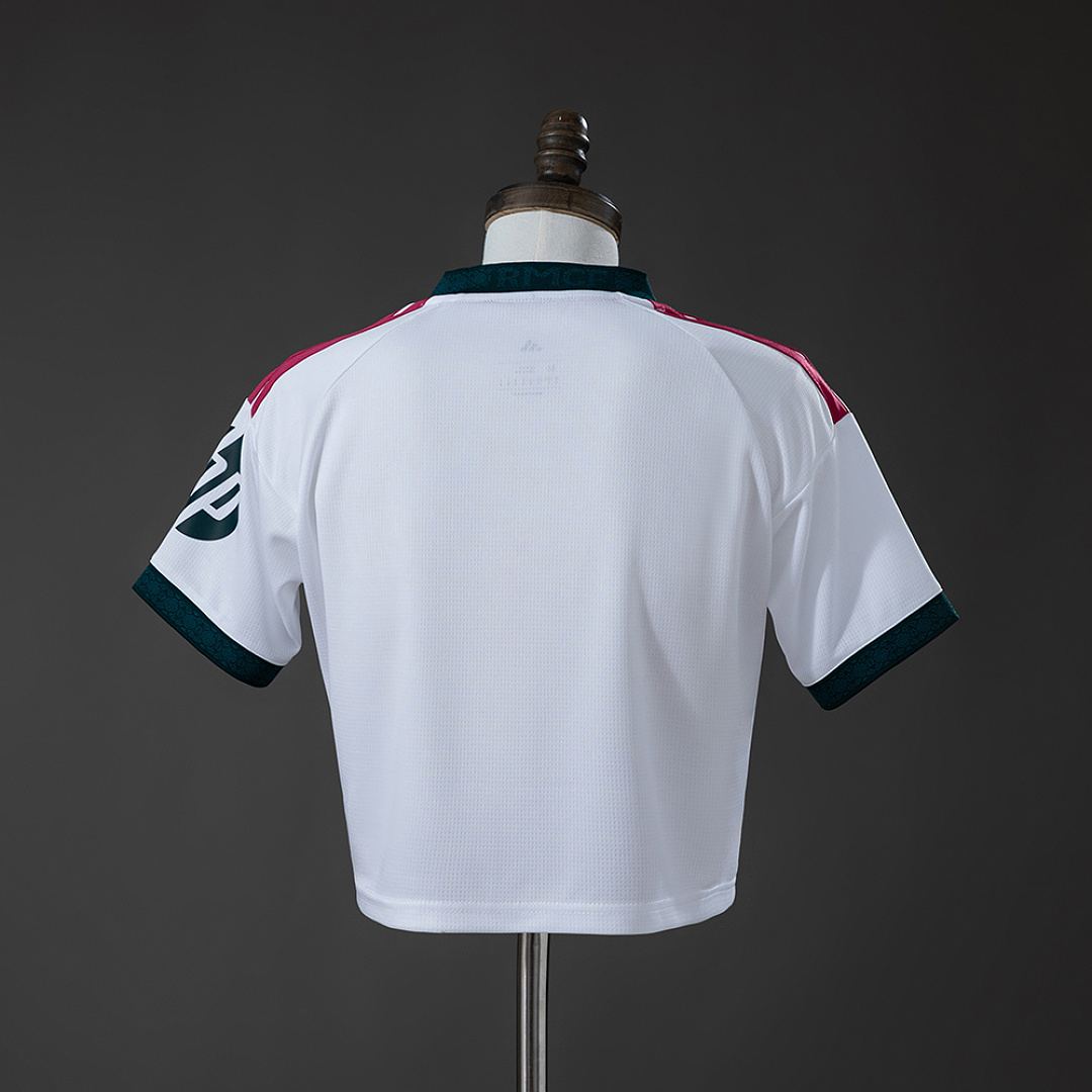 2026/27 Real Madrid Home Women's Crop Top Soccer Jersey S-2XL