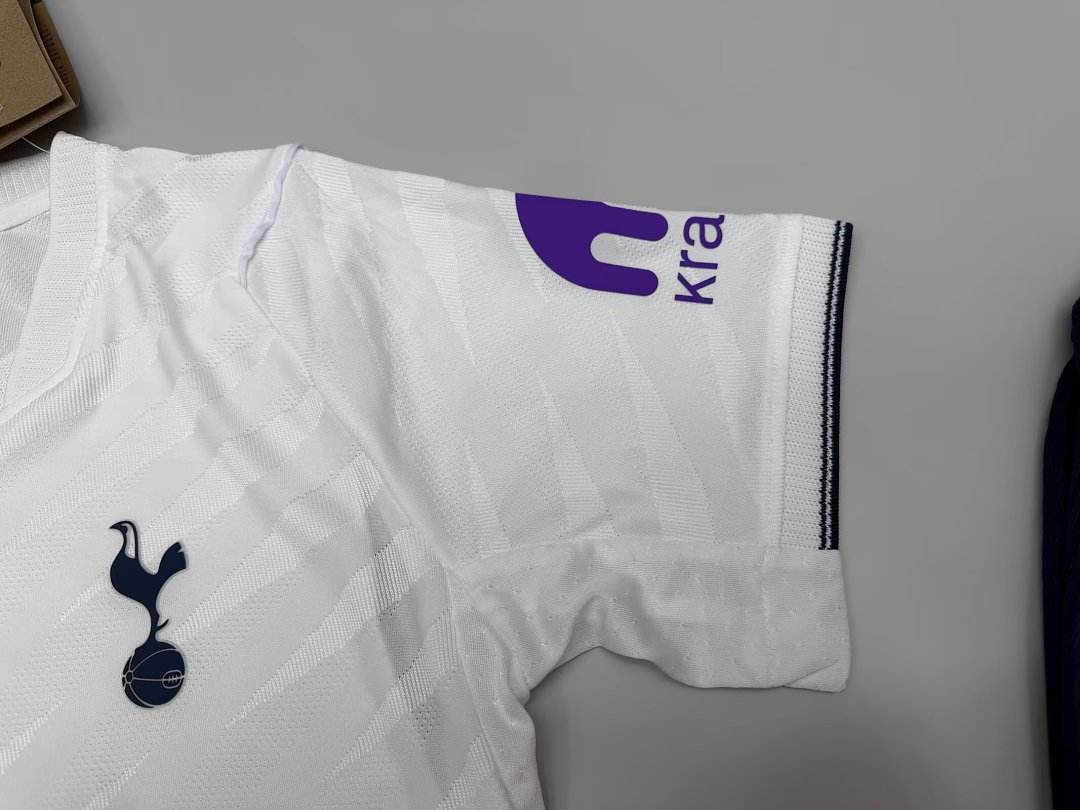 2026/27 Tottenham Home Player Version Kids Kit Soccer Jersey Size 16-28