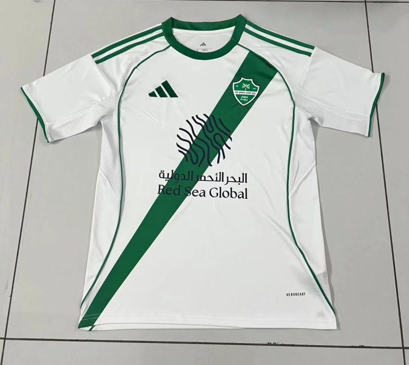 25-26 Al Ahli Saudi home soccer jersey