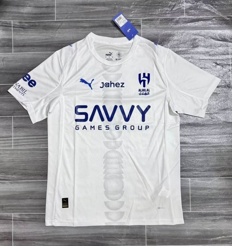 25-26 Al-Hilal Away soccer jersey