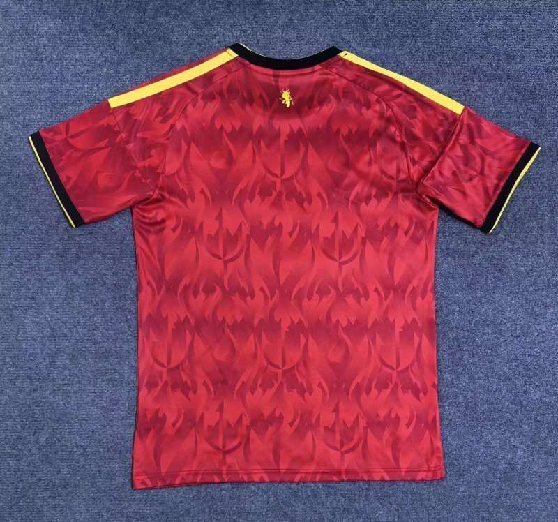 25-26 Belgium home soccer jersey