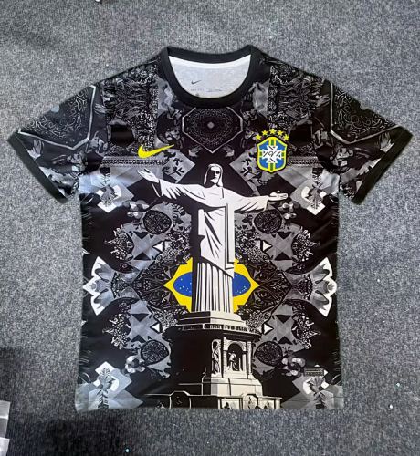 25-26 Brazil Black Jesus Special Jersey
