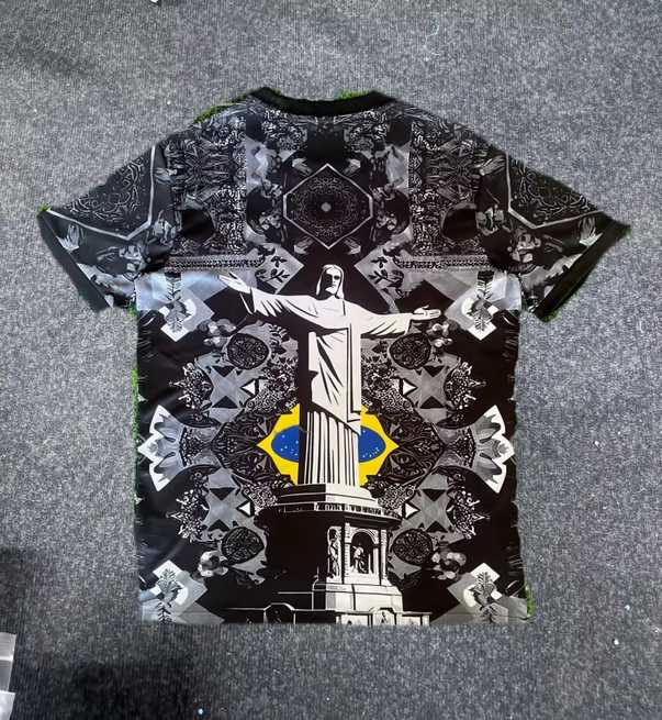 25-26 Brazil Black Jesus Special Jersey
