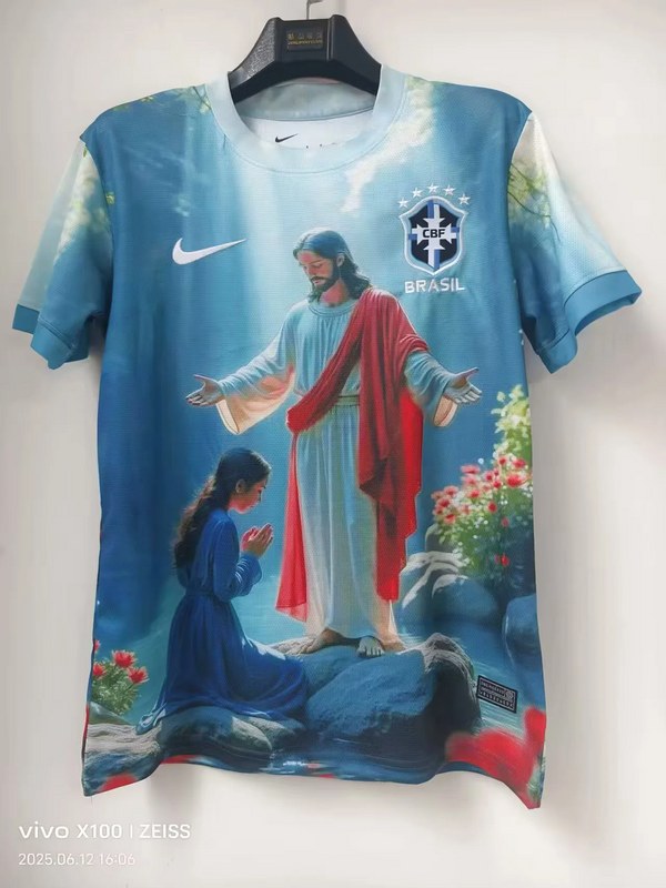 25-26 Brazil special version soccer jersey size S-2XL