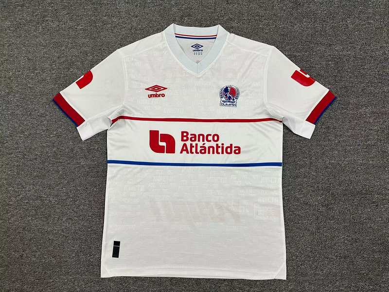 25-26 CD Olimpia (Honduras) home soccer jersey