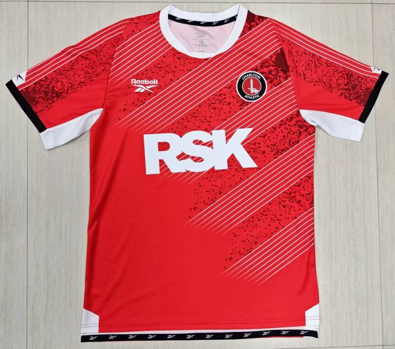 25-26 Charlton home soccer jersey