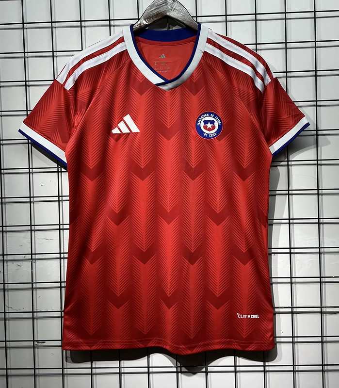 25-26 Chile home soccer jersey